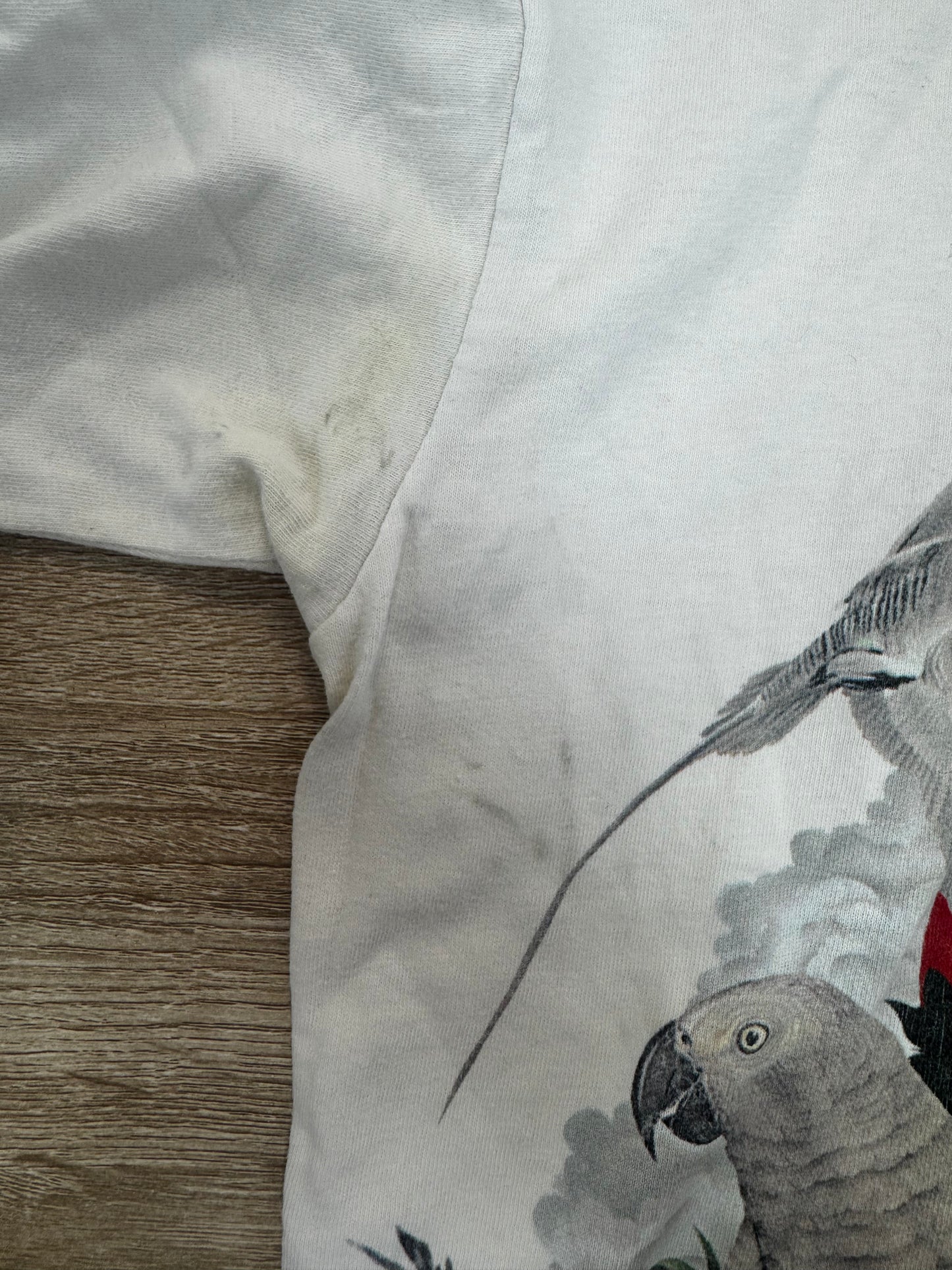 KONDA MAZZOTTA BIRDS OF THE TROPICS SHIRT - L (1988)
