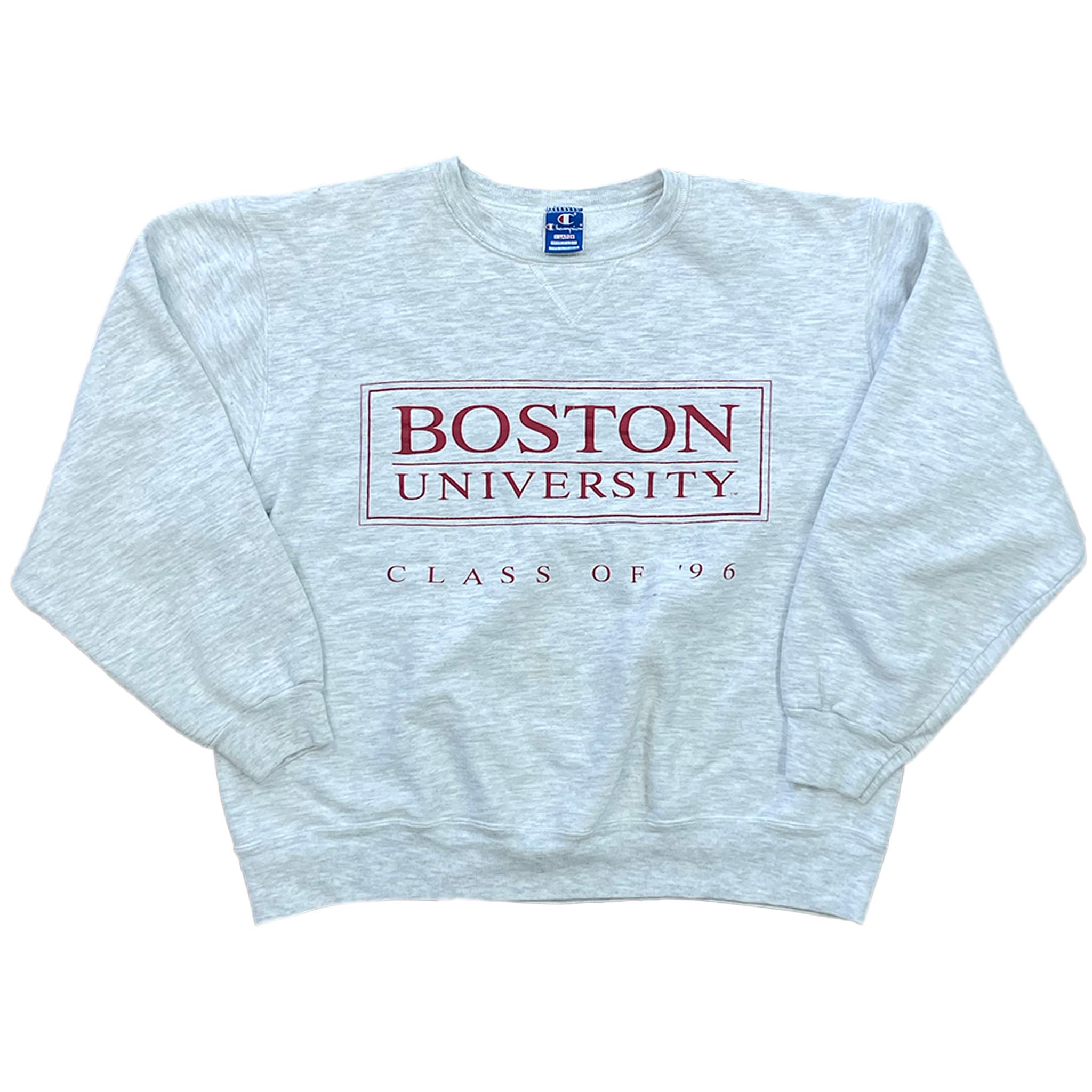 Champion Boston University スウェット Men's Champion Scarlet Boston University Reverse Weave