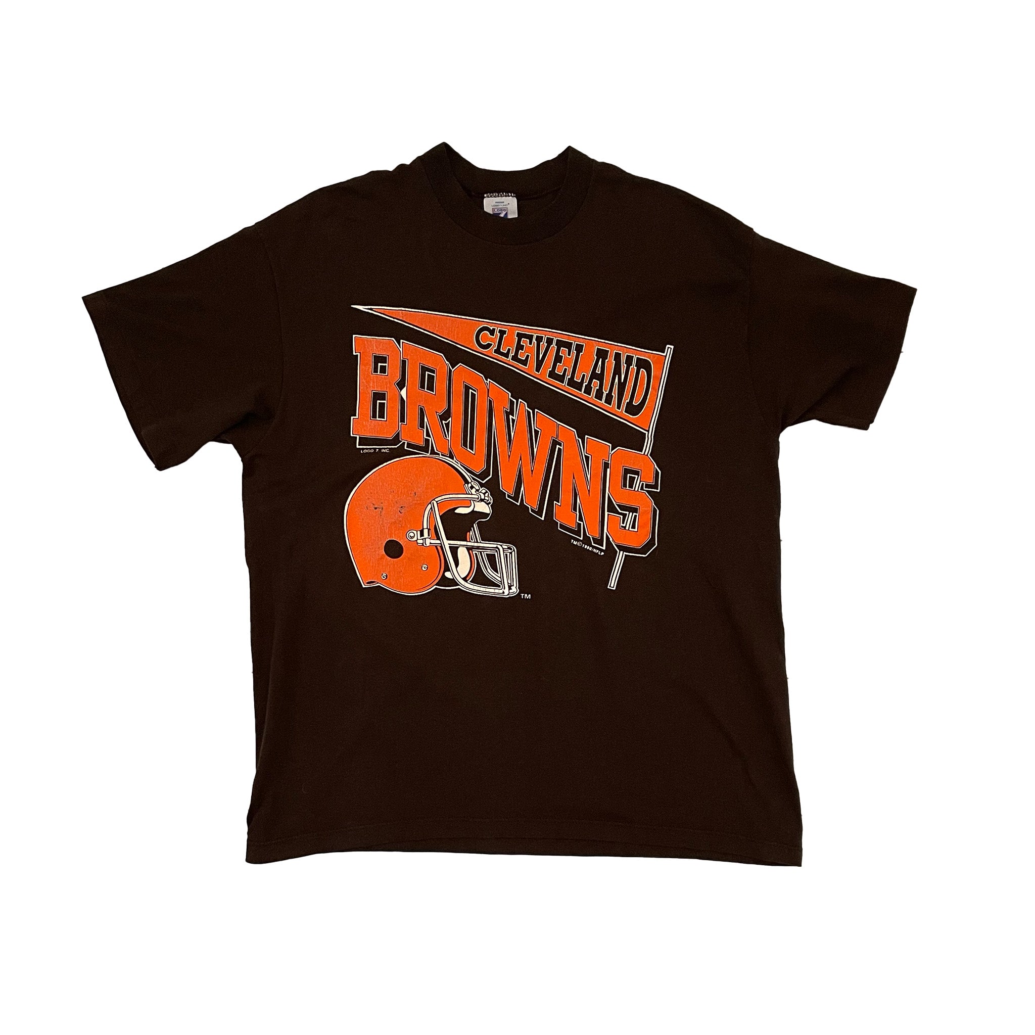 Lids Cleveland Browns NFL x Staple Logo Lockup T-Shirt - Brown