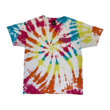 Load image into Gallery viewer, tie dye short sleeve shirt. obey logo on left chest.