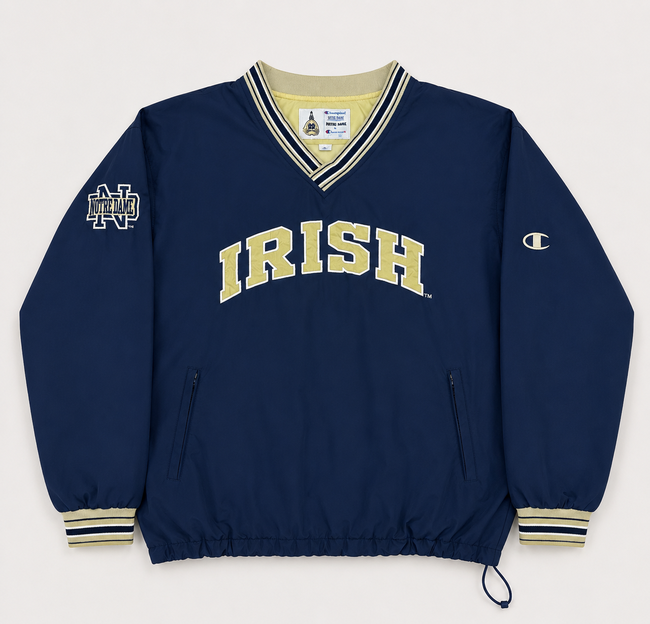 NOTRE DAME BY CHAMPION JACKET - XL (1990'S)