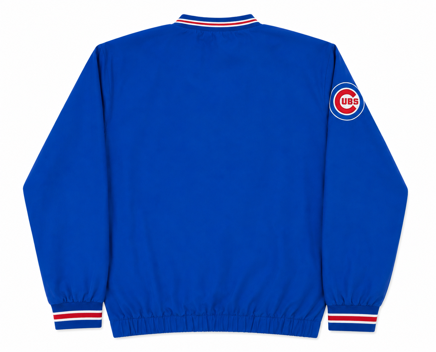 MLB CHICAGO CUBS SIDE ZIP WINDBREAKER JACKET - LARGE