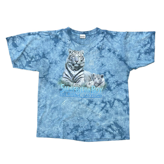 SIEGFRIED AND ROY WHITE TIGERS SHIRT - 2XL