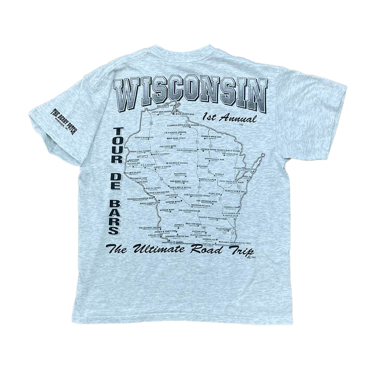 BEST BARS OF WISCONSIN SHIRT - XL (1990'S)